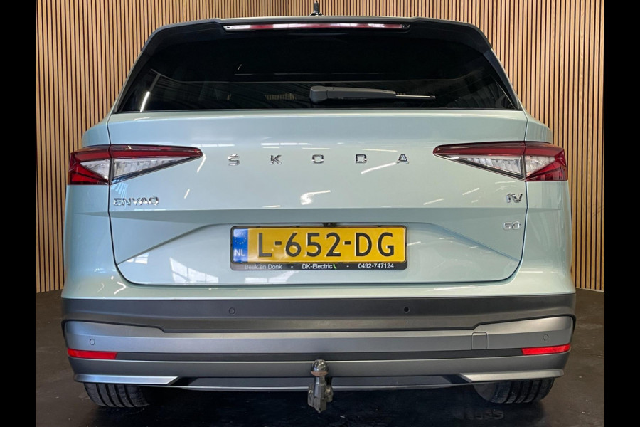 Škoda ENYAQ iV 60|TREKH|HEAD-UP|ELEK. INTER.+A-KLEP|STUURVERW|ACC|APPLE CARPLAY/ANDROID|CAMERA|NAVI|NAP|NL-AUTO|INCL. BTW|1e EIG|