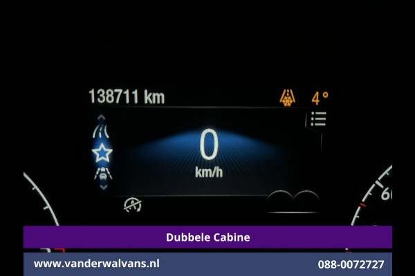 Ford Transit Custom 2.0 TDCI 131pk Automaat L2H1 Dubbele Cabine Euro6 Airco | 6-Zits | Camera | Navigatie | Apple Carplay | LED Cruisecontrol, Android Auto, Trekhaak, Stoelverwarming, Verwarmde voorruit, Parkeersensoren