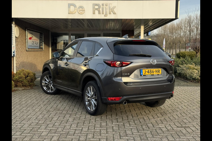 Mazda CX-5 2.0 SkyActiv-G 165 St. Sel. | Leder, Navi, 360 Camera, El. A.Klep, Memory, Carplay/Android, Stoel+Stuurverw., Cruise |