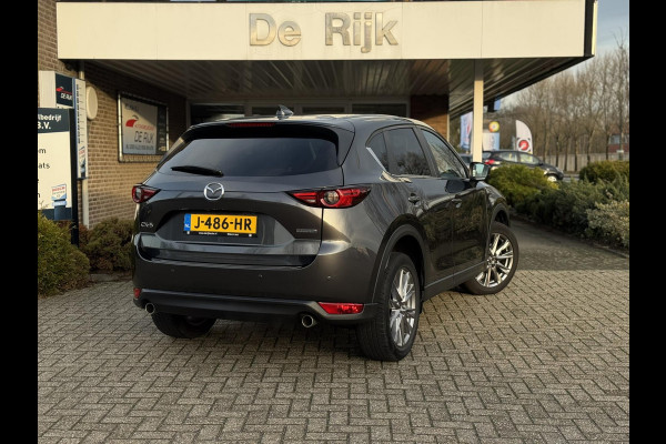 Mazda CX-5 2.0 SkyActiv-G 165 St. Sel. | Leder, Navi, 360 Camera, El. A.Klep, Memory, Carplay/Android, Stoel+Stuurverw., Cruise |