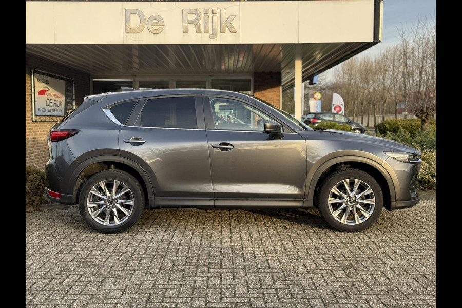 Mazda CX-5 2.0 SkyActiv-G 165 St. Sel. | Leder, Navi, 360 Camera, El. A.Klep, Memory, Carplay/Android, Stoel+Stuurverw., Cruise |
