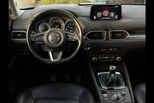 Mazda CX-5 2.0 SkyActiv-G 165 St. Sel. | Leder, Navi, 360 Camera, El. A.Klep, Memory, Carplay/Android, Stoel+Stuurverw., Cruise |