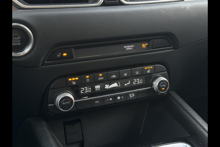 Mazda CX-5 2.0 SkyActiv-G 165 St. Sel. | Leder, Navi, 360 Camera, El. A.Klep, Memory, Carplay/Android, Stoel+Stuurverw., Cruise |