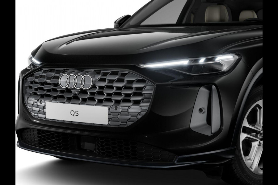 Audi Q5 Advanced edition e-hybrid 299 pk | Techniekpakket plus | Glazen panoramadak | Elektrische stoelen voor | Memory bestuurdersstoel |