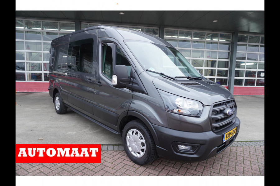 Ford Transit 350L 2.0 TDCI L3H2 Dubbelcabine Trend Automaat nr. V049 | Airco | Cruise | Navi | Camera