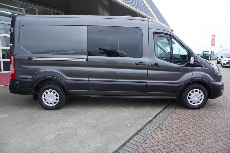 Ford Transit 350L 2.0 TDCI L3H2 Dubbelcabine Trend Automaat nr. V049 | Airco | Cruise | Navi | Camera