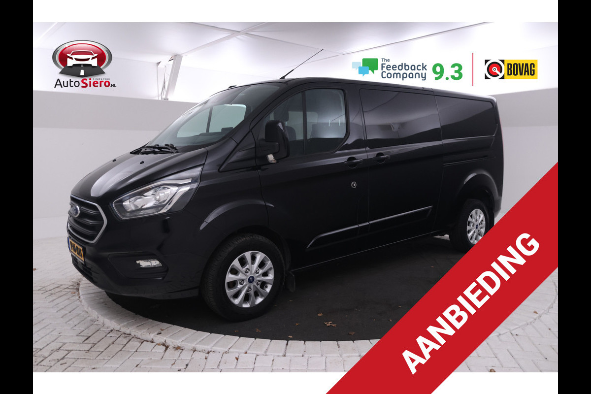 Ford Transit Custom 300 2.0 TDCI L2H1 Limited DC Dubbel cabine, Automaat, Airco.