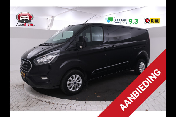 Ford Transit Custom 300 2.0 TDCI L2H1 Limited DC Dubbel cabine, Automaat, Airco.