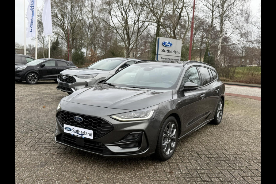 Ford FOCUS Wagon 1.0 EcoBoost Hybrid ST Line X 155pk | Trekhaak afneembaar | Panoramadak | Bang&Olufsen | Adaptive cruise control | Winter Pack | All season banden | Camera