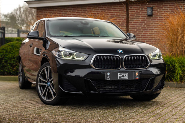 BMW X2 XDrive25e Executive M-Sport 220 PK Dealer o.h Head-Up Camera Leder LED 19''