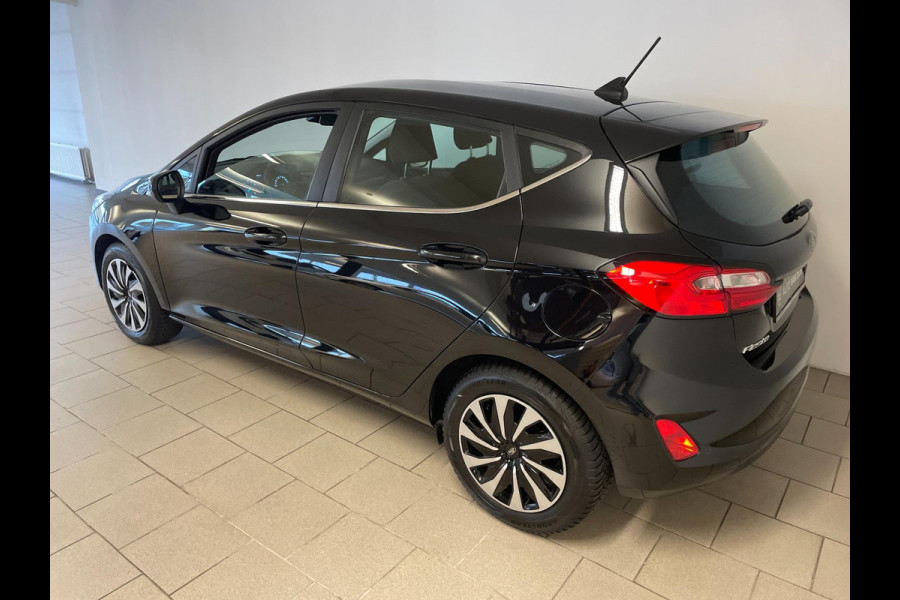 Ford Fiesta 1.0 EcoBoost Hybrid Titanium X 125PK MILD HYBRID AIRCO NAVI CRUISE APPLE CARPLAY VELGEN NIEUWSTAAT