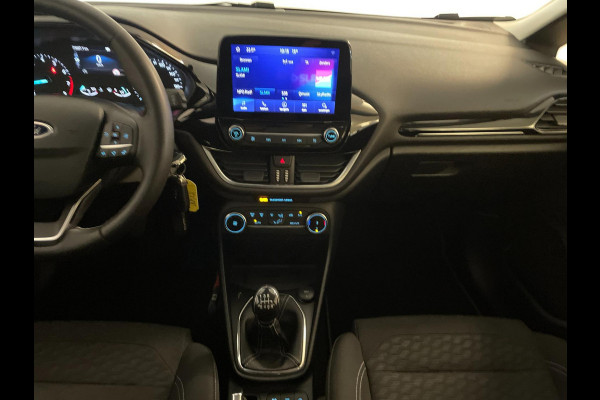 Ford Fiesta 1.0 EcoBoost Hybrid Titanium X 125PK MILD HYBRID AIRCO NAVI CRUISE APPLE CARPLAY VELGEN NIEUWSTAAT