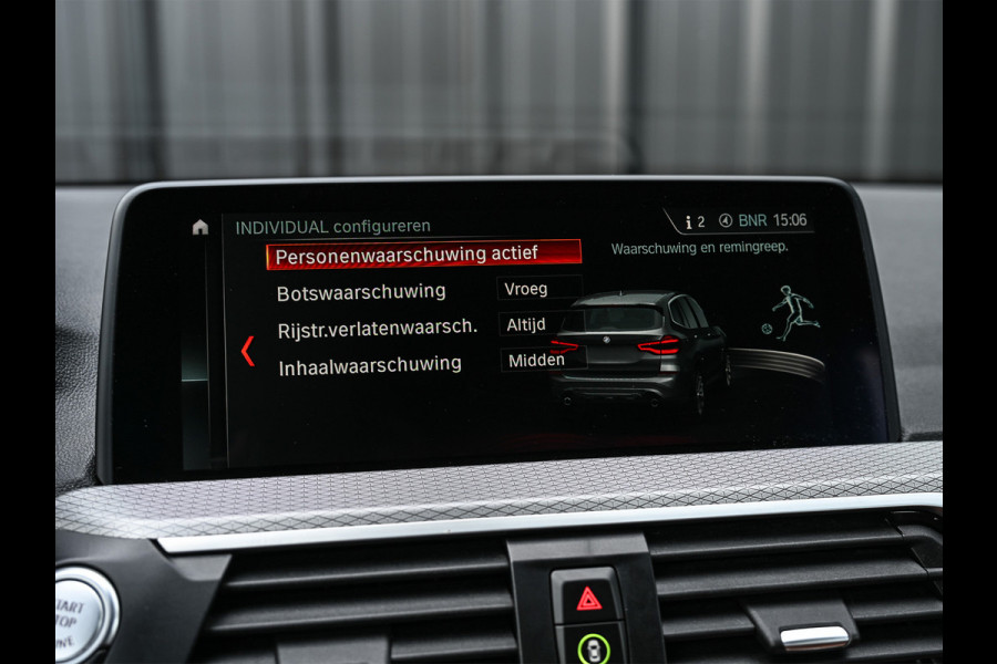 BMW X3 xDrive30d High Executive · M-Sport Pro · Comfort access · Head-up · Adaptive cruise · Stuurverwarming · Stoelverwarming · Bmw la