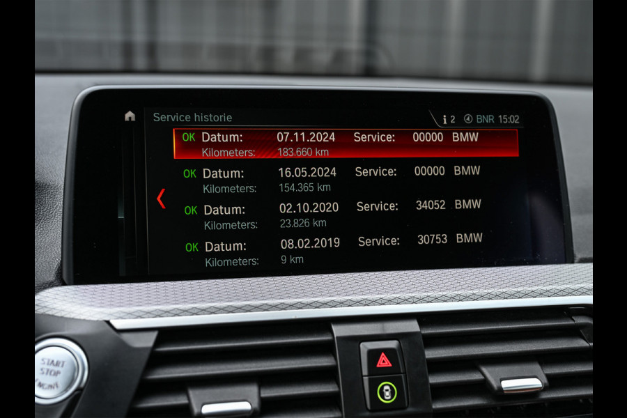 BMW X3 xDrive30d High Executive · M-Sport Pro · Comfort access · Head-up · Adaptive cruise · Stuurverwarming · Stoelverwarming · Bmw la