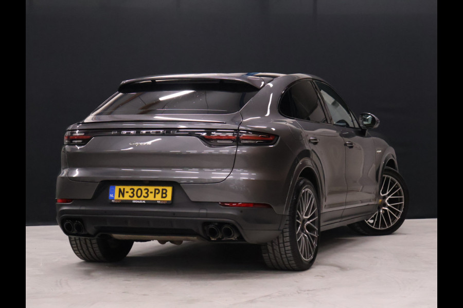 Porsche Cayenne Coupé 3.0 E-Hybrid [ADAPTIVE SPORT SEAT PLUS, LUCHTVERING, SPORT CHRONO, MEMORY SEATS, APPLE CARPLAY, ADAPTIVE CRUISE CONTROL, BOSE, HUD, 360 CAMERA, PDC V+A, STOELVERWARMING, ELEKTRISCHE ACHTERKLEP, NIEUWSTAAT