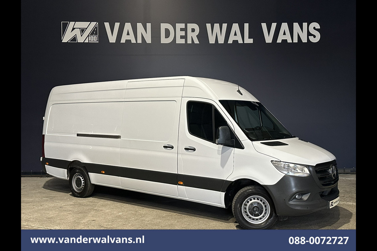 Mercedes-Benz Sprinter 317 CDI 170pk L3H2 Euro6 Airco | 360 graden Camera | Apple Carplay | Cruisecontrol Android Auto, Stoelverwarming, Chauffeursstoel, Parkeersensoren, Bijrijdersbank