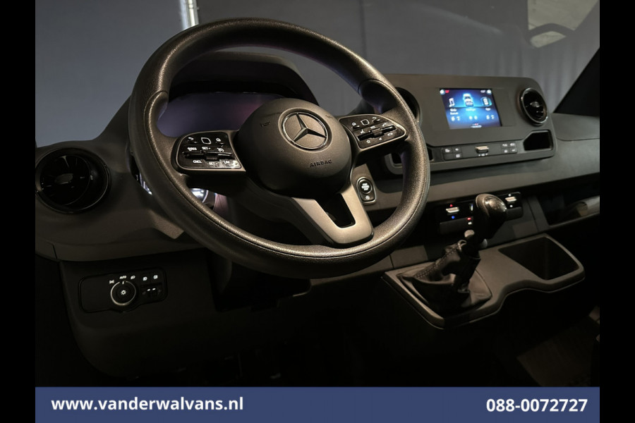 Mercedes-Benz Sprinter 317 CDI 170pk L3H2 Euro6 Airco | 360 graden Camera | Apple Carplay | Cruisecontrol Android Auto, Stoelverwarming, Chauffeursstoel, Parkeersensoren, Bijrijdersbank
