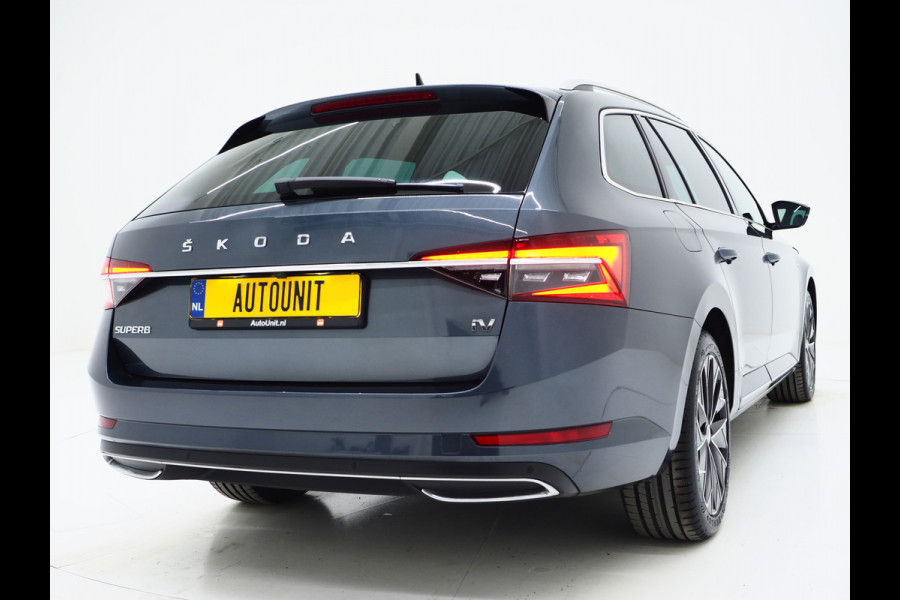 Škoda Superb Combi 1.4 TSI iV Laurin & Klement | Leder | Massage | Canton | Trekhaak | Camera | Memory | Adaptive Cruise