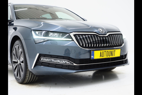 Škoda Superb Combi 1.4 TSI iV Laurin & Klement | Leder | Massage | Canton | Trekhaak | Camera | Memory | Adaptive Cruise
