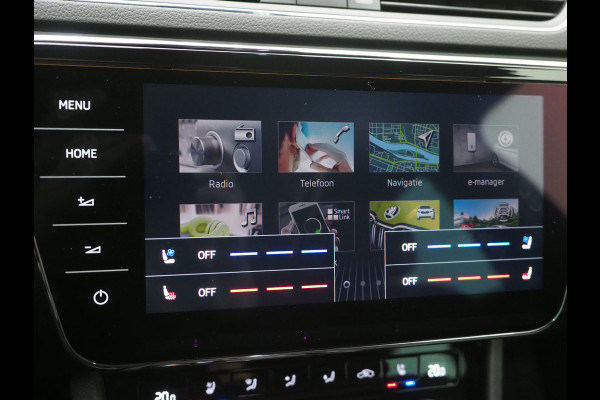 Škoda Superb Combi 1.4 TSI iV Laurin & Klement | Leder | Massage | Canton | Trekhaak | Camera | Memory | Adaptive Cruise
