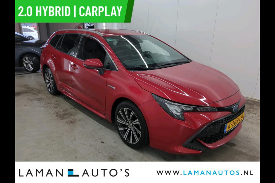 Toyota Corolla Touring Sports 2.0 Hybrid 184pk Business Plus | CarPlay Halfleder 17" LMV ECC LED ACC Camera Metallic | Hybrid Voorschoten