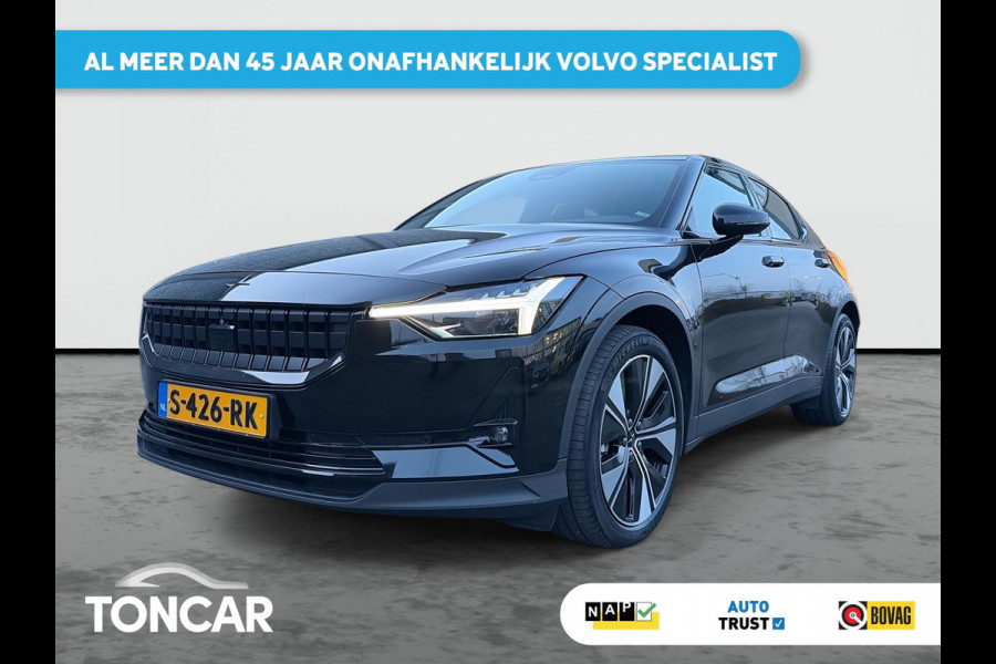 Polestar 2 Long Range Single Motor 78 kWh SOH 93% | 360 camera | Pilot Assist | Park Assist | 19" LM | Stoelverwarming | Android