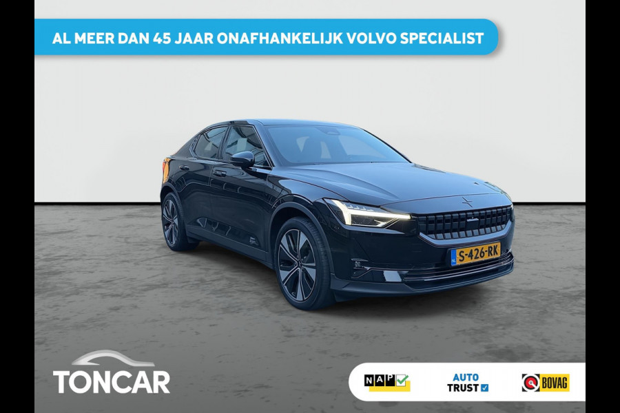 Polestar 2 Long Range Single Motor 78 kWh SOH 93% | 360 camera | Pilot Assist | Park Assist | 19" LM | Stoelverwarming | Android