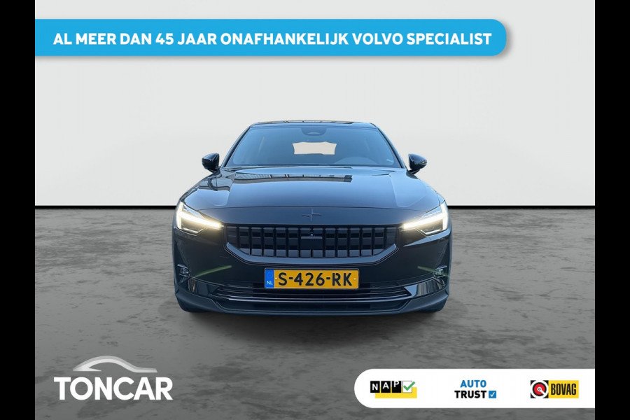 Polestar 2 Long Range Single Motor 78 kWh SOH 93% | 360 camera | Pilot Assist | Park Assist | 19" LM | Stoelverwarming | Android
