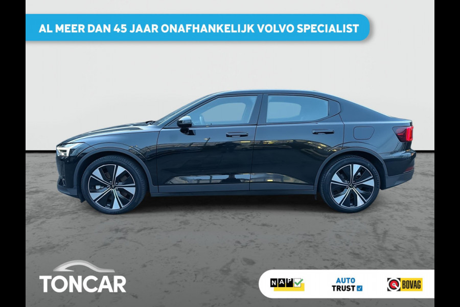 Polestar 2 Long Range Single Motor 78 kWh SOH 93% | 360 camera | Pilot Assist | Park Assist | 19" LM | Stoelverwarming | Android