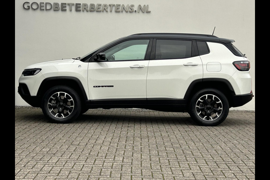 Jeep Compass 4x4 240 Plug-in Hybrid Trailhawk | Lederen bekleding | Prijs is rijklaar