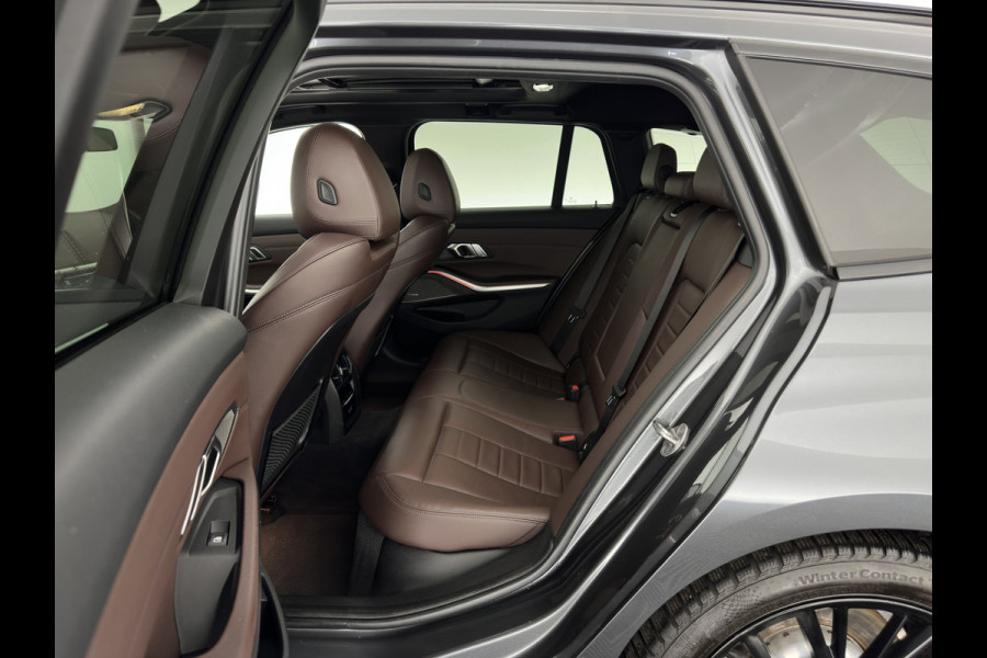 BMW 3 Serie Touring 320e M-Sportpack Business Edition Plus (Plug-In) (INCL-BTW) *PANO | LASER-LED | LEATHER | HEATED-SPORTSEATS | HARMAN/KARDON | VIRTUAL-COCKPIT | AMBIENT-LIGHT | NAVI-FULLMAP | DAB+ | 18''ALU*