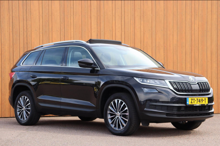 Škoda Kodiaq 1.5 TSI Business Edition org.NL schuifdak digitaal dashboard el.trekhaak adapt.cruise camera el.klep