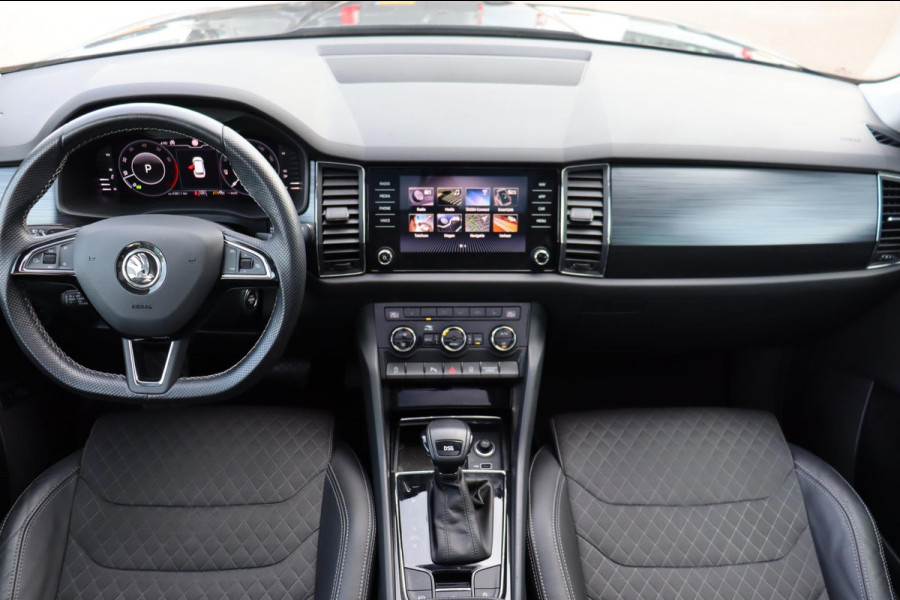 Škoda Kodiaq 1.5 TSI Business Edition org.NL schuifdak digitaal dashboard el.trekhaak adapt.cruise camera el.klep