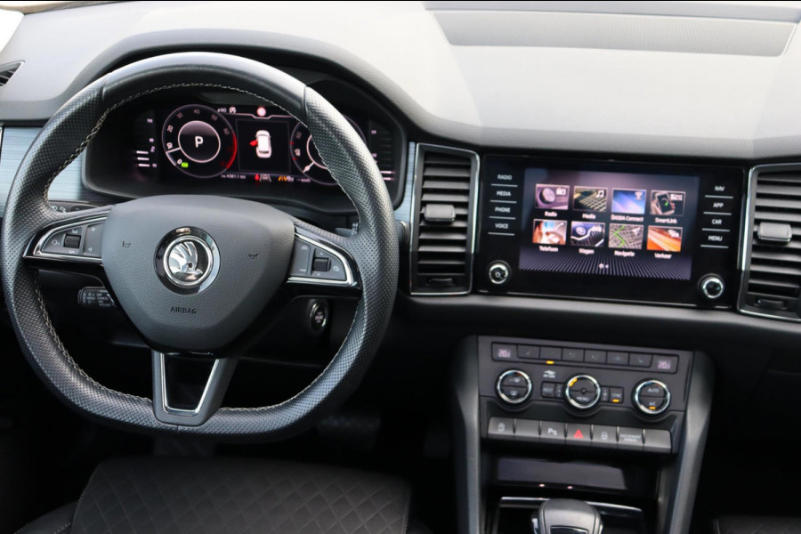 Škoda Kodiaq 1.5 TSI Business Edition org.NL schuifdak digitaal dashboard el.trekhaak adapt.cruise camera el.klep