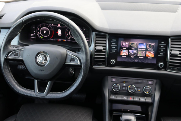 Škoda Kodiaq 1.5 TSI Business Edition org.NL schuifdak digitaal dashboard el.trekhaak adapt.cruise camera el.klep