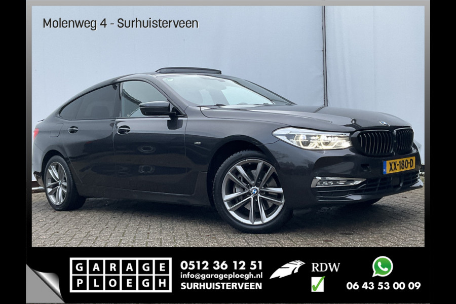 BMW 6 Serie Gran Turismo 630d High Executive Luchtvering Softclose HUD 360°Cam Full Options