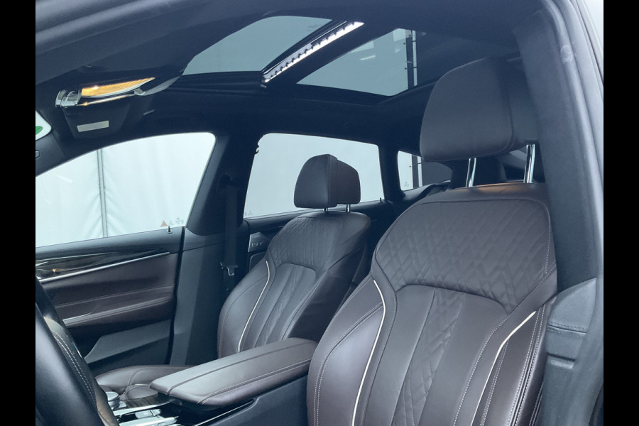 BMW 6 Serie Gran Turismo 630d High Executive Luchtvering Softclose HUD 360°Cam Full Options