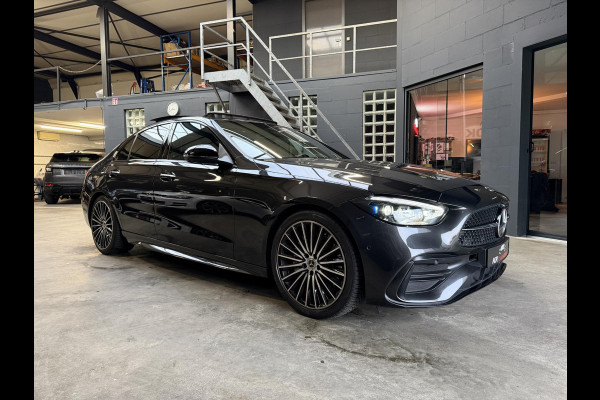 Mercedes-Benz C-Klasse 200 AMG PANO-BURMESTER-MEMORY-HUD-360