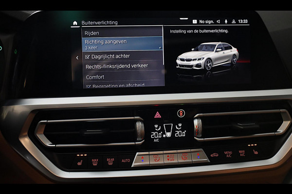 BMW 3-serie 330e High Executive M Sport / Head Up / Memory / Acc / Lane Assist / Dode Hoek / Open Dak / Cognac Leder / Camera /Led