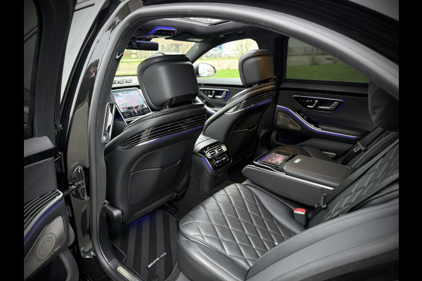 Mercedes-Benz S-Klasse 580 e AMG Panoramadak|4D Burmester®|Softclose|Head-Up|Achterasbesturing|Luxe leder|Stuur verw.|Stoel vent.
