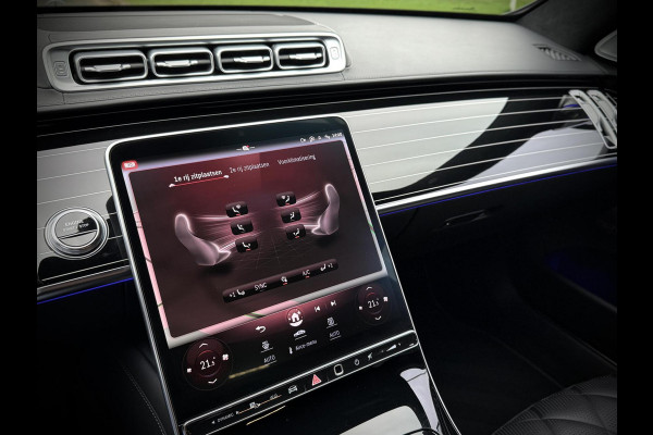 Mercedes-Benz S-Klasse 580 e AMG Panoramadak|4D Burmester®|Softclose|Head-Up|Achterasbesturing|Luxe leder|Stuur verw.|Stoel vent.