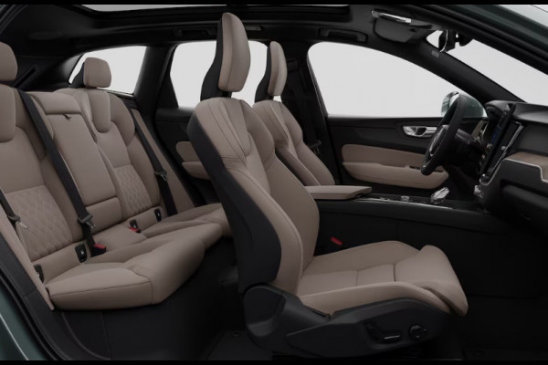 Volvo XC60 T6 350PK Automaat Plug-in hybrid AWD Plus Bright Panoramadak/ Elektrisch bedienbare voorstoelen met geheugen/ Stoelverwarming/ Stuurverwarming/ Harman Kardon audio/ 360 Camera/