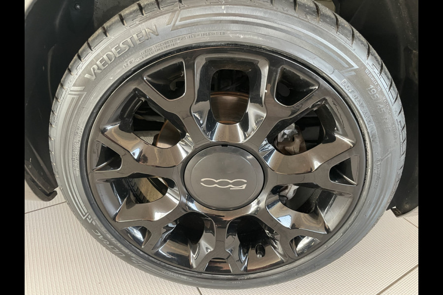 Fiat 500C 1.0 Hybrid sport Airco - Cruise control - Open dak - Parkeersensoren achter - Stoelverwarming - Mistlampen voor - Stuur leder - Stuur multifunctioneel - Bluetooth - Licht metalen velgen 15 inch