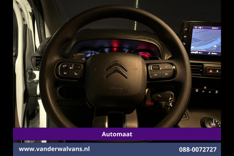Citroën Berlingo 1.2 PureTech 131pk Automaat **Benzine** L1H1 inrichting Euro6 Airco | Navigatie | Camera Apple Carplay, Cruisecontrol, Android Auto, Parkeersensoren