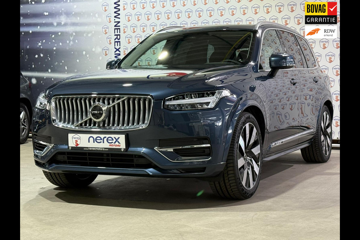 Volvo XC90 2.0 T8 Recharge AWD Plus Bright | Luchtvering | Pano | H&K | Memory