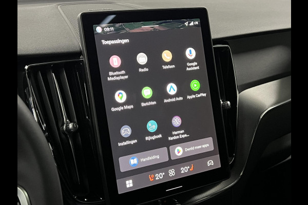 Volvo XC60 T8 Plug-in AWD Black Edition *455PK* Open dak | Adapt. cruise control | Harman Kardon | 360° Camera | Head-up | Pilot assist