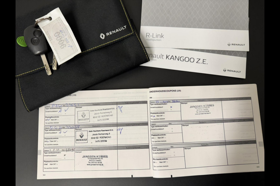 Renault Kangoo Z.E. Dealeronderhouden Airco Cruise control Radio/CD Parkeersensoren achter Dubbeldeurs