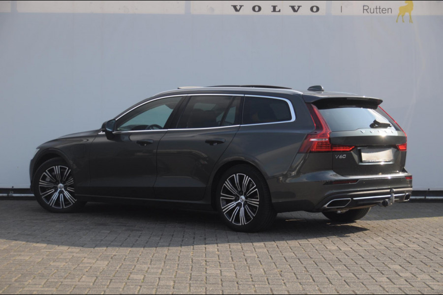 Volvo V60 T6 340PK Automaat Recharge AWD Inscription Trekhaak / Adaptieve cruise control /BLIS / Parkeersensoren met camera / Stoel - en stuurwielverwarming / Elektrische stoelen met geheugen / Getint glas / Apple carplay / Keyless entry / Elektrische achterklep
