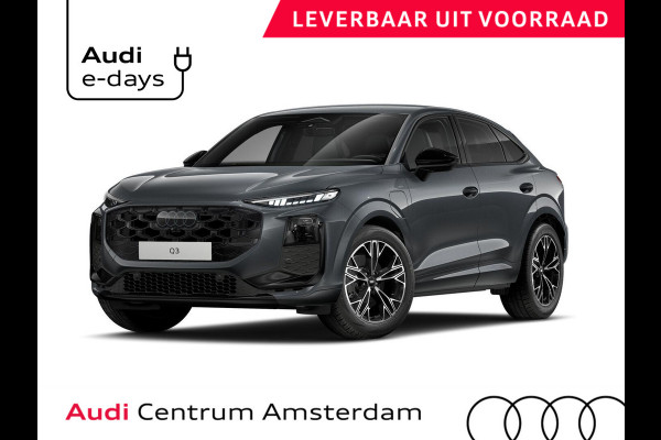 Audi Q3 Sportback S edition e-hybrid 272 pk | Techniekpakket plus | Lederen sportstoelen | Optiekpakket zwart | Privacy glas |