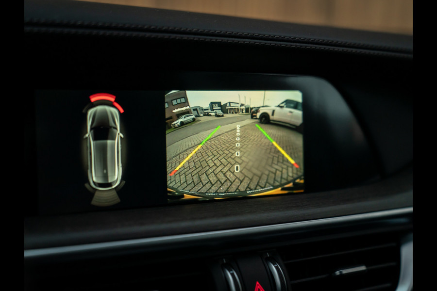 Alfa Romeo Stelvio 2.0T 280pk AWD Ti Lusso MY21 | Verde Visconti | Lederen dash. | CarPlay | Adapt. cruise